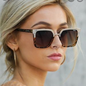 Quay Australia Upgrade sunglasses in tortoiseshell and gold